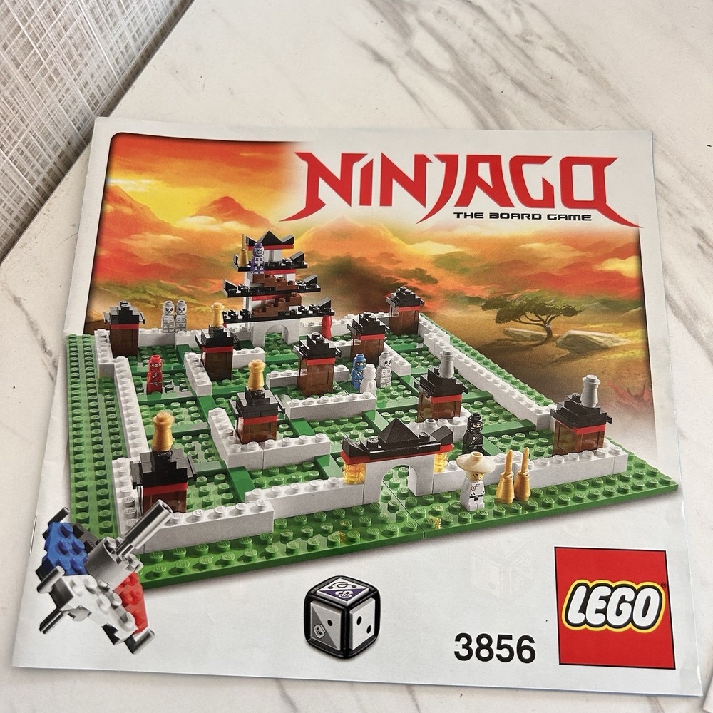 LEGO NINJAGO The Board Game Manual Instructions 3856